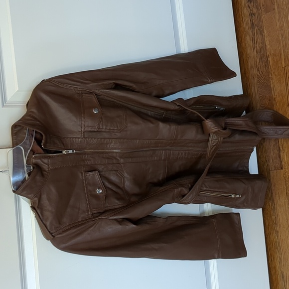 Echt Ledger woman's leather jacket - Picture 3 of 16